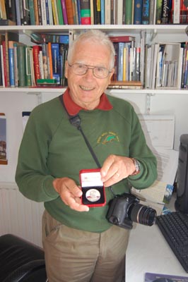 Dad with the Wollaston Medal