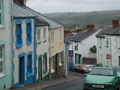 Looking at the hills from Bideford